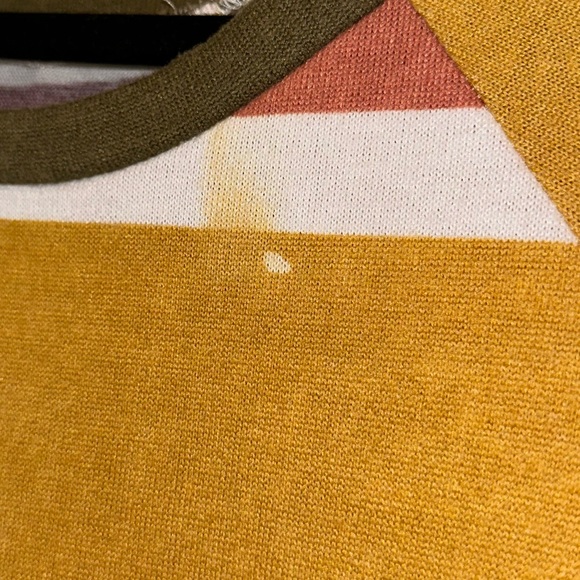 Two Twenty Five Multicolored Striped Sweater Women's Size Small - Picture 4 of 11